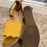 Madeline Girl Yellow Wedge Sandals Photo 4