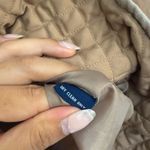 CHAPS Tan Quilted Women's Jacket Photo 4