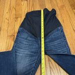 Madewell NWT Maternity Over-the-Belly Skinny Jeans in Danny Wash TENCEL Denim Photo 7