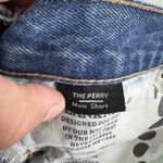 BLANK NYC Shorts Womens 26 Blue High Rise The Perry Mom Short Distressed Denim Photo 5