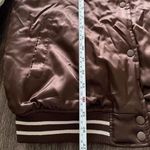 Baby Phat Vintage Puffer Bomber Jacket Satin Liner White Stones Women’s Sz 2XL Photo 3