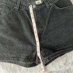 Levi's VINTAGE 90s Orange Tab Levi’s Slim Fit Shorts Black Jean Shorts Photo 5