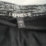 EXPRESS side zipper midi skirt black marl small Photo 7