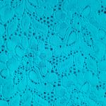 EXPRESS  Electric Blue Lace 3/4 Sleeve Top Size XS Photo 3