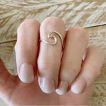 š Silver Wave Ring š š ~5 Photo 1