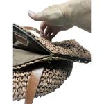 Croft & Barrow  Straw* Tote Bag * Cocoa * NWOT Photo 3