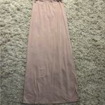 Pink Long Sleeve top Matching Maxi Skirt Size S Photo 3
