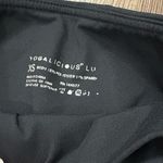 Yogalicious Lux Black Cropped Stretch Leggings XS Running Workout Gym Athleisure Photo 5