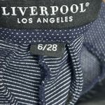 Liverpool  Kelsey Knit Trouser Pants Size 6/28 Navy Blue Stretch Career Office Photo 2