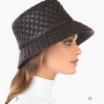 Quilted Bucket Hat Black Photo 0