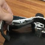 Urban Outfitters  white and black slip‎ on sandals women’s size 7 Photo 8