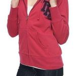 True Religion New Womens Designer Patch Hoodie Jacket Baseball Stitch Red XS NWT Photo 0