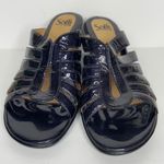 Soffit Women’s Deep Purple Open Toe Wedge Sandals Size 9M Photo 2