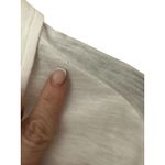 Peruvian Connection Peruvian Connection Shirt Women's Large White Pima Cotton Long Sleeve #O14-3 Photo 5