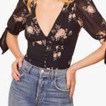 Reformation ๐๐ Ani Floral Top ~ Clarice Print 8 NWOT Photo 3