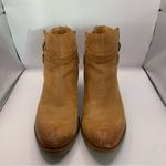 Kork-Ease  Korks Rohit Buckle Strap Ankle Boots SZ 8M Brown Leather Cowgirl Photo 6