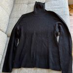 Chico's Black silk never worn  the tel neck sweater Photo 0