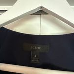 J.Crew navy longline button front collared blazer side 2 Blue Photo 3