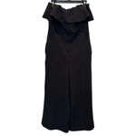 Babaton Aritzia Flutter Strapless Wide Leg Jumpsuit Black Size 8 Photo 5