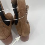 Steve Madden  Rhiannon Boots Size 9 Suede Leather Heeled Pull On Ankle Booties Photo 5