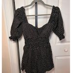 We Wore What Smocked Linen Romper Photo 2