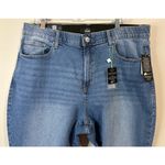 LuLaRoe  Women's Crop Kick Flare Jeans Plus Size 38 NWT Photo 1