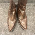 Roper Brown Sequins Tall Cowgirl Boots Size 8 Western Country Boho Chic Photo 4