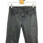 RtA Kiki Striped Kick Flare Textured Black‎ Jeans Pants Size 26 Black Photo 3