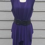 Dress Barn  2-in-1 Sleeveless Belted Tunic Shirt Photo 0