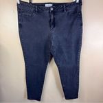 Lane Bryant Womens Plus Denim Black Jean Size 20R Straight Leg Casual Streetwear Photo 0