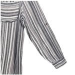 Zac And Rachel Womens Button Up Size XL Linen Career‎ Office Profession Business Gray Photo 6