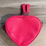 Jeffree Star ‎ cosmetic Pink Heart-Shaped Bag Photo 0