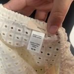 Eberjay New eberjey Andy Portola Blouse Ecru White Eyelet Off Shoulder size medium Photo 6