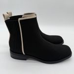 Vivaia Celina Square Toe Ankle Chelsea Boots WalkSole Water RPT Comfort Black 9 Photo 1