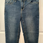 Cato  Denim Low-Rise Jean Crop Capri Pants Womens 4‎ Stretch Pedal Pusher Y2K Photo 0