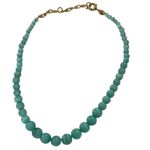 Talbots Teal beaded necklace Photo 11