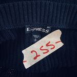EXPRESS cold shoulder black sweater size S Photo 4