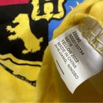 Harry Potter Hogwarts Yellow Cuff Sleeve Tie Front Graphic Tee Shirt Womens L Gold Size L Photo 10