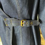 Veronica Beard  Arlington dark Oxford denim wrap midi western dress 12​ Photo 6