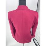 Evan Picone Evan-Picone‎ Vibrant Fuchsia Blazer - Chic & Versatile Size 6 Photo 4