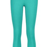 Alo Yoga Teal Blissful High-Waisted Ribbed Leggings Full Length Sz S Athleisure Photo 3
