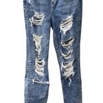 American Eagle Outfitters Mom Jeans Distressed Women's Sz 4 Denim Stretch Photo 1