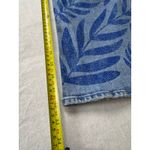 MOTHER Superior Floral Print Wide Leg Jeans Light Wash Butterfly Size 33 Blue Photo 11