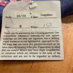 CJ Laing NWT sapphire a line starfish skirt 100% linen size 6 Blue Photo 7