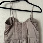 Abercrombie & Fitch The A&F Camille Midi Dress in Taupe Size Small Photo 7