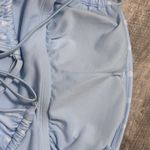 Wild Fable  One Piece Swimsuit Baby Blue Polka Dot Side-Cinch Cheeky Size XS NWOT Photo 6