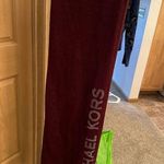 Michael Kors maroon scarf Photo 0