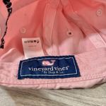 Vineyard Vines Pink Baseball Hat Cap Strap Back Blue Whale Cotton One Size Photo 2