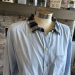 American Eagle  Outfitters Blue Relaxed Fit Casual Shirt Photo 4