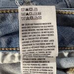 American Eagle  SZ 4 Shortie Jean Shorts Distressed Frayed Hems Stretch Low-Rise Photo 7